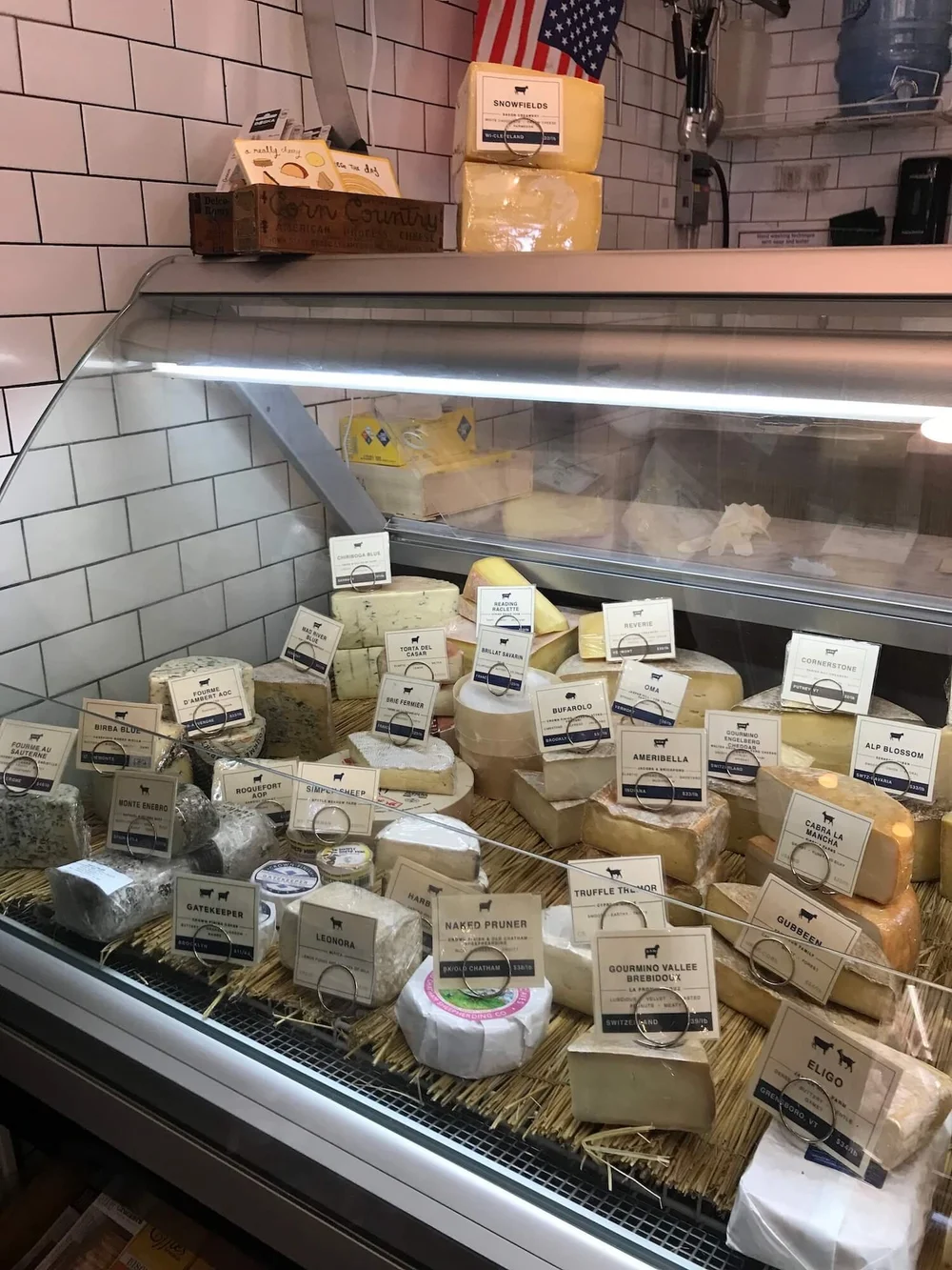 Campbell & Co cheese case